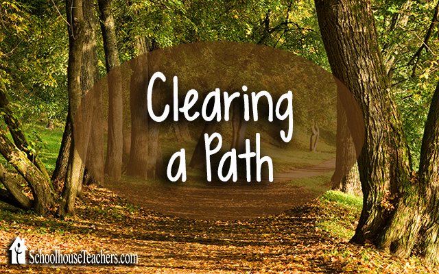 blog clearing a path