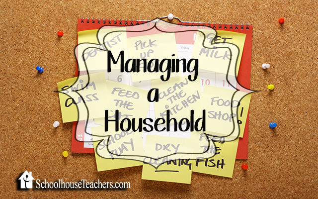 blog managing household