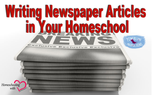 writing a newspaper article for kids