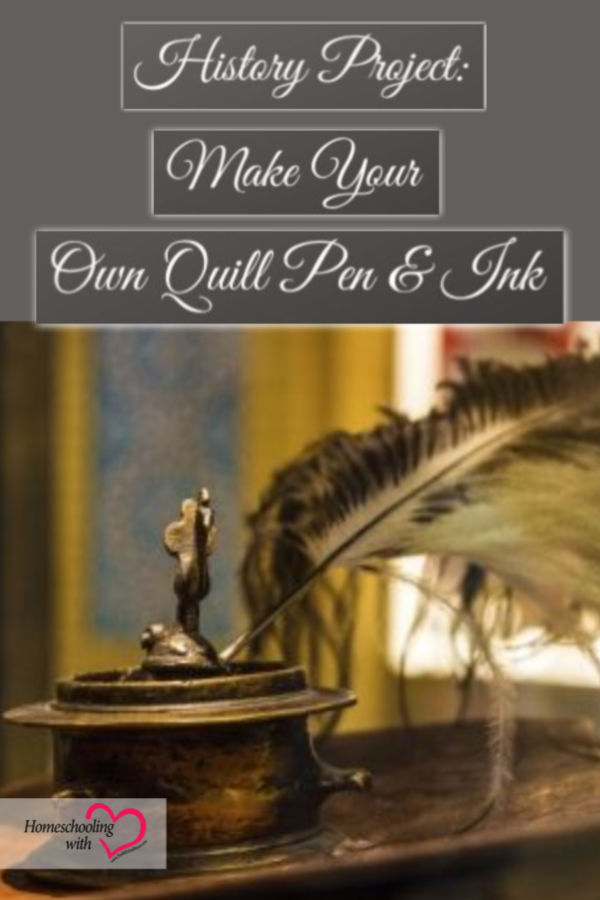make your own quill pen
