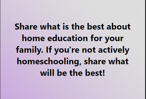 best about home education