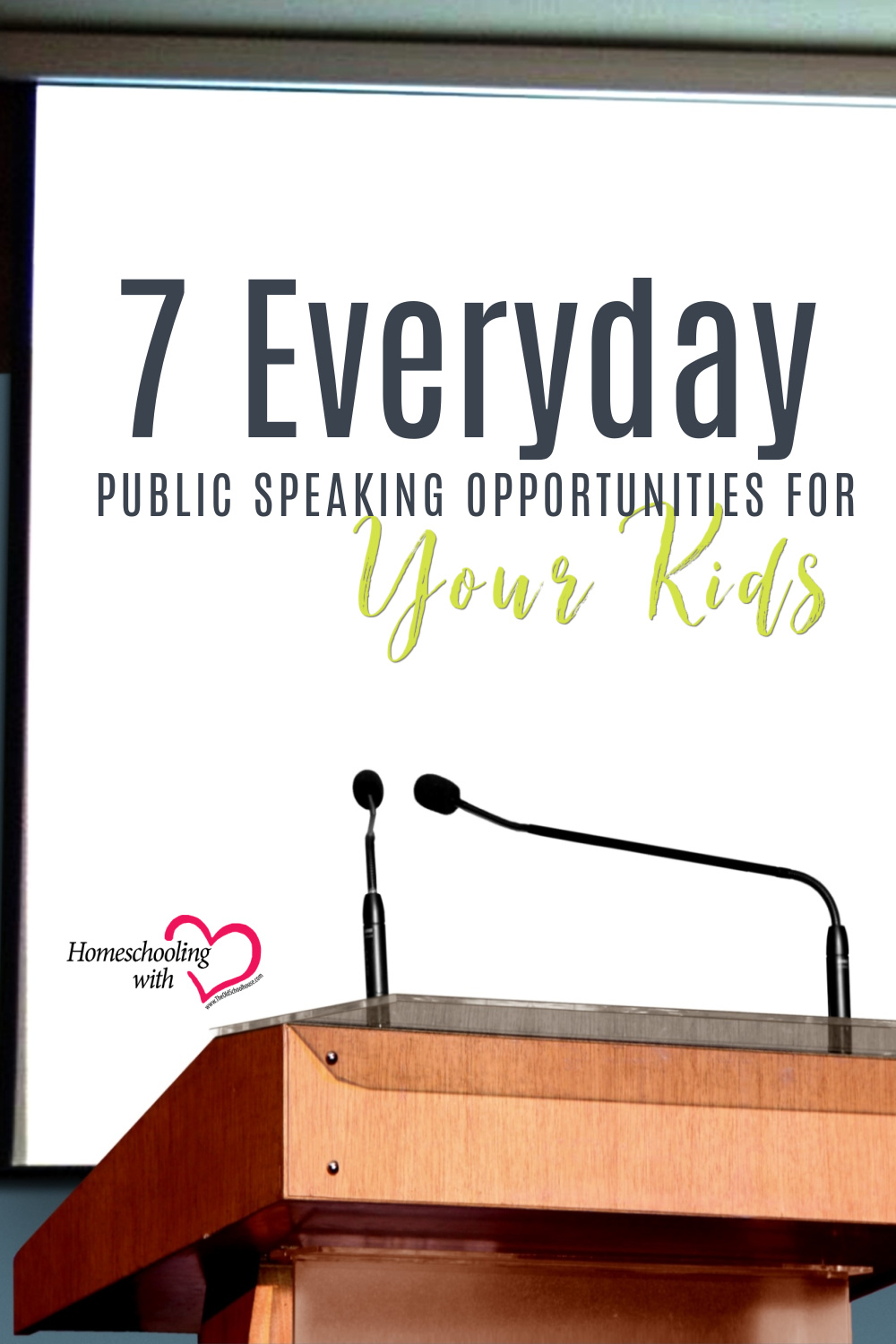 public speaking opportunities for kids